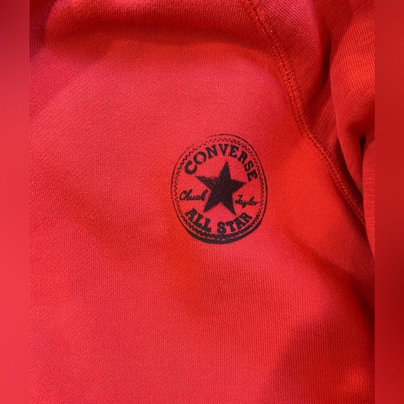 Vintage red converse crew neck - Picture 2 of 2
